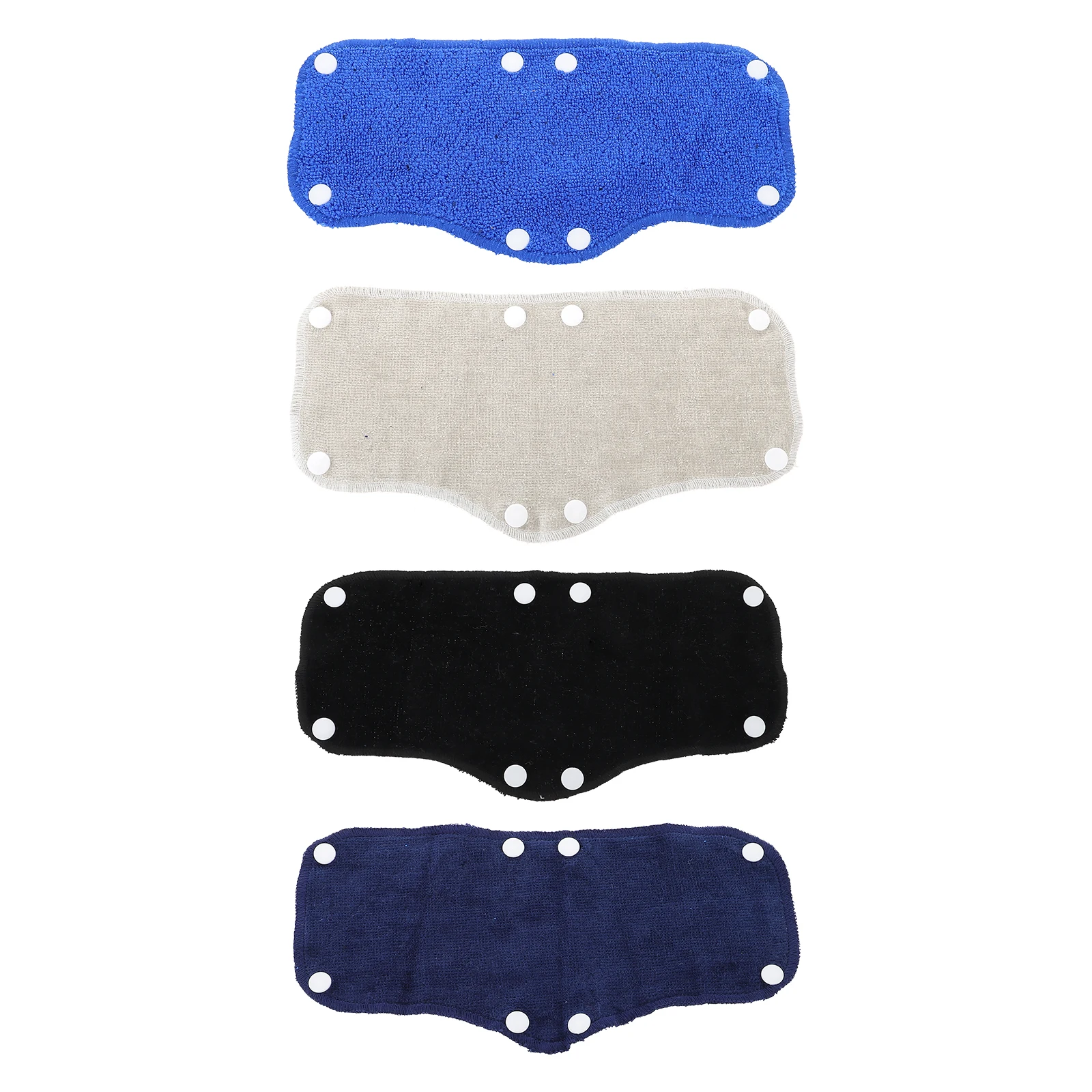 

4 Pcs Sweatband Cooling Gym Head Bands Proof Towel Absorbing Hat Liner Cycling Absorber Navy Child