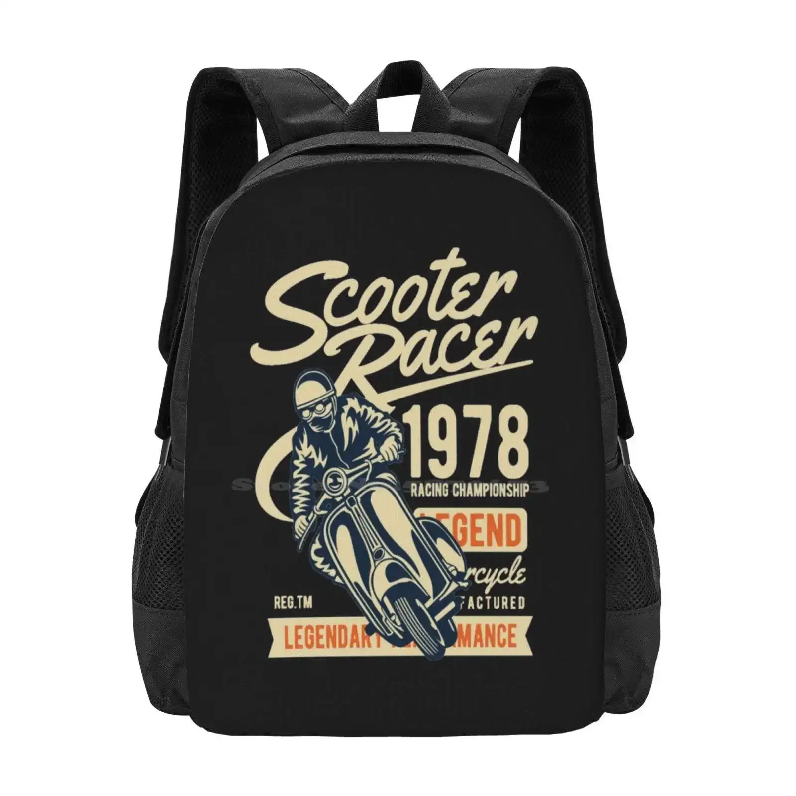 

Scooter Racer - Awesome Scooter Racer Gift Hot Sale Schoolbag Backpack Fashion Bags Scooter Racers Scooter Riders Scooter