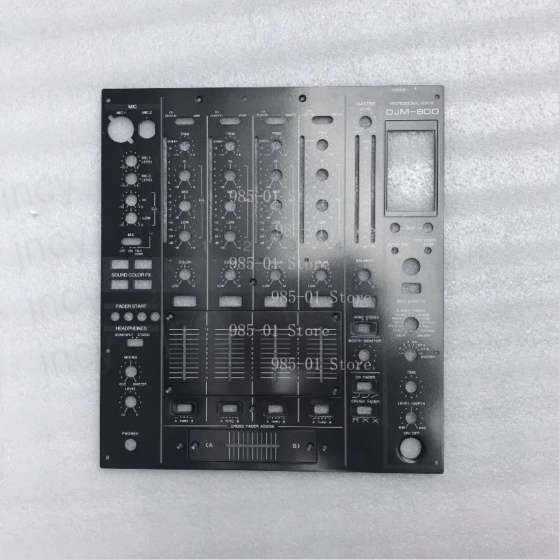 DJM-800 Mixer Vollständiges Frontplatten-Set, Original Neue Frontblende Kompletter Ersatz für DJM800
