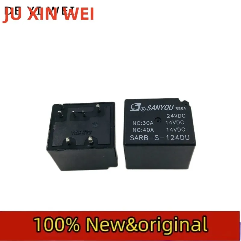 SARB-S-112DU SARB-S-124DU Sanyou automotive relay set converts 7 pins 30A14VDC