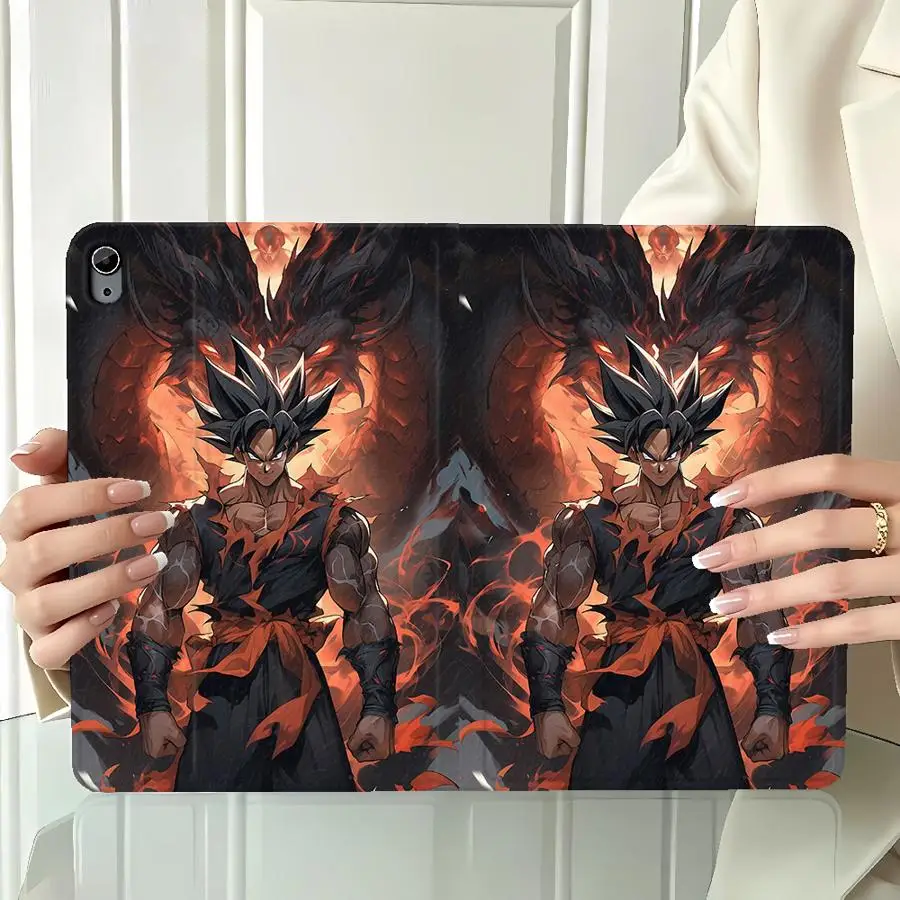 Dragons Balls Super Goku Case for Apple iPad Air 11 13 M4 M3 M2 A16 2026 Pro11 13 10th 7/8/9th With Pencil Holder Air 4/5/6th