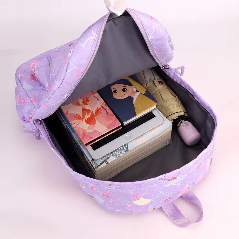 3 قطعة مجموعة KPop شيطان هنتر ظهره طالب المراهقين المدرسية فتاة مراهقة السفر التدرج Mochilas حقيبة الغداء حقيبة الظهر #4