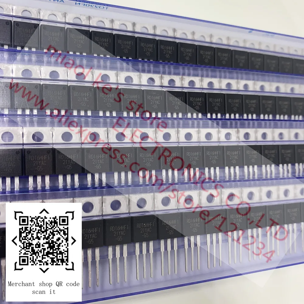 [5 sztuk] 100% nowy oryginał; RD16HHF1 RD16HHF1-501 RD16HHF1-101 [tranzystor MOSFET 30MHz, 16W]Zamieniony 2SC3133 2SC1945 2SC1969