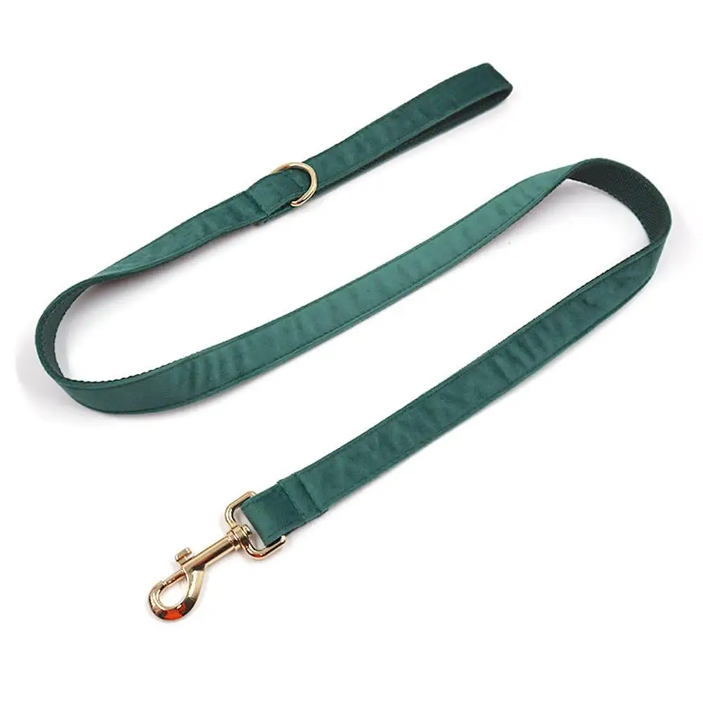 Personalisiertes Hundehalsband aus weichem Samt in mehreren Farben, individuelle kostenlose Gravur, Welpen-Haustierhalsband, passende Leine erhältlich – Detail 22