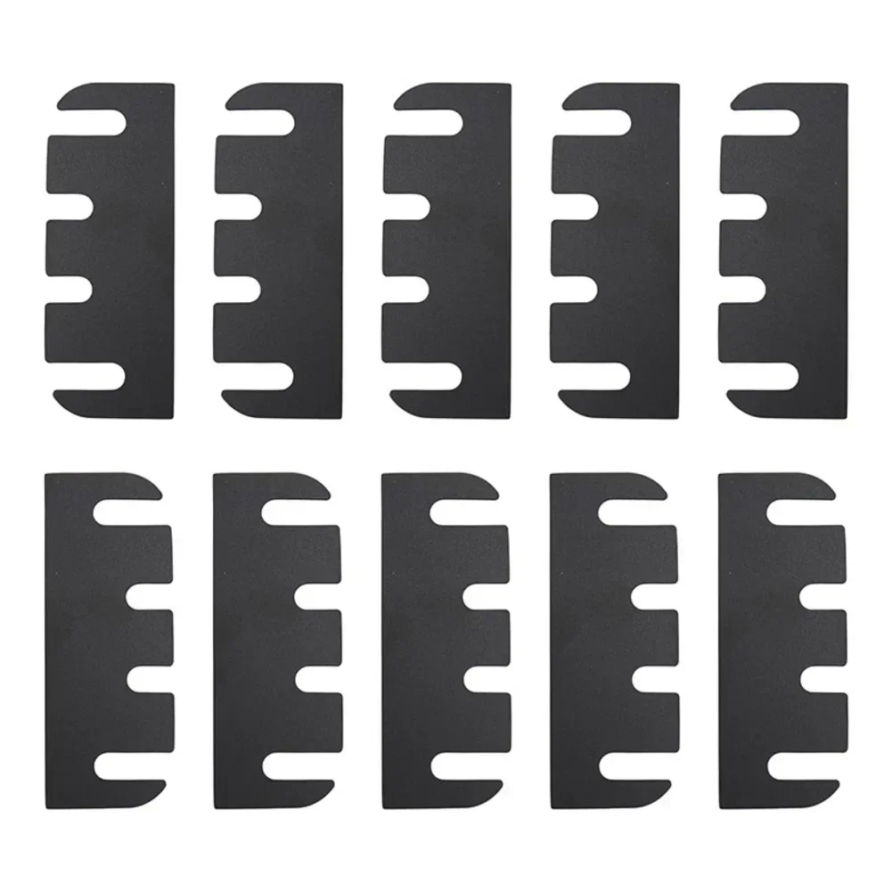 10 Piece For Door Hinge Shims For For Door Repair Kit 4 Inch PVC Shims For Filling For Door Gaps And Adjusting Hinges Easily