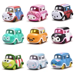 Takara Tomy Car Toys Dream Tomica Series Katie Cat  My Melody Cinnamorol 1:55 Metal Diecast Vehicle Toy Alloy Car Model Kid Gift