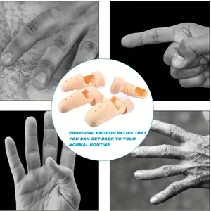 Belat Jari Plastik 1 buah untuk Jari pelatuk, penyangga penyangga ibu Jari untuk pelurusan & Perlindungan cedera, pesan ukuran Lebih Tinggi 8 vingerbrace penjualan terbaik - №