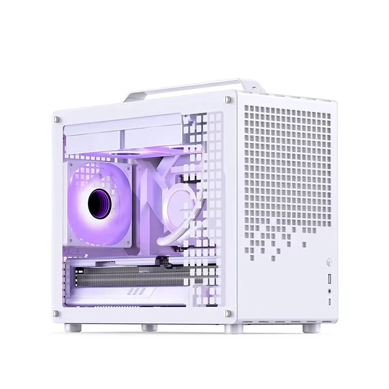 

Z20 White Detachable Carrying Handle Micro ATX Mini ITX Gaming PC Case Mid Tower in Stock