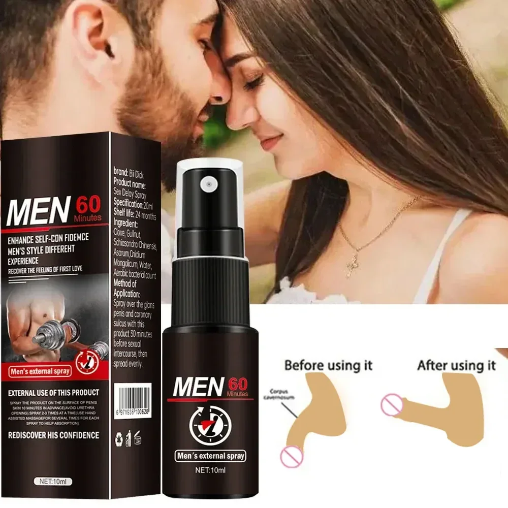 

Sex Delay Spray for Men Big Male Lasting Products Anti Premature Ejaculation Prolong 60 Minutes Penis Enlargment Oils