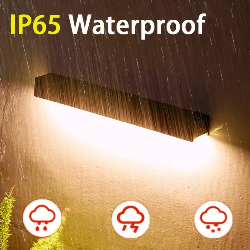 Solar Outdoor Lights Wall Lamp Waterproof Courtyard Garden Decoration Lighting Stairs Lamp Magnetic Courtyard Lights