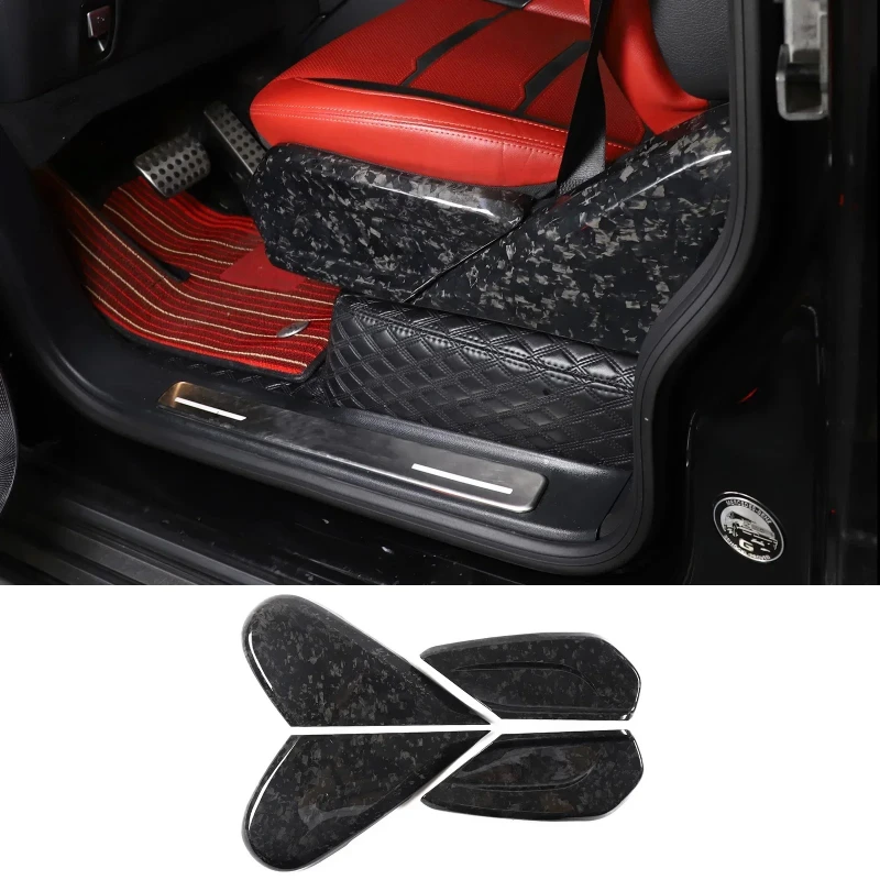 

For Mercedes Benz G Class W464 Real Carbon Fiber 2019-2022 Interior Decoration Seat Side Trim Panel Modification Accessories