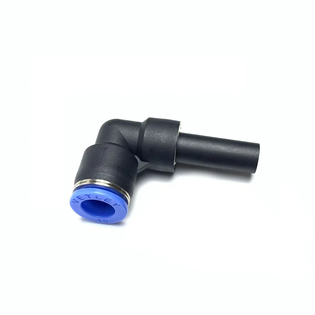 PLJ Push-in Plug PLJ 04/06/08/10/12 one touch fittings elbow plug push-in plastic quick fittings vetley pneumatic