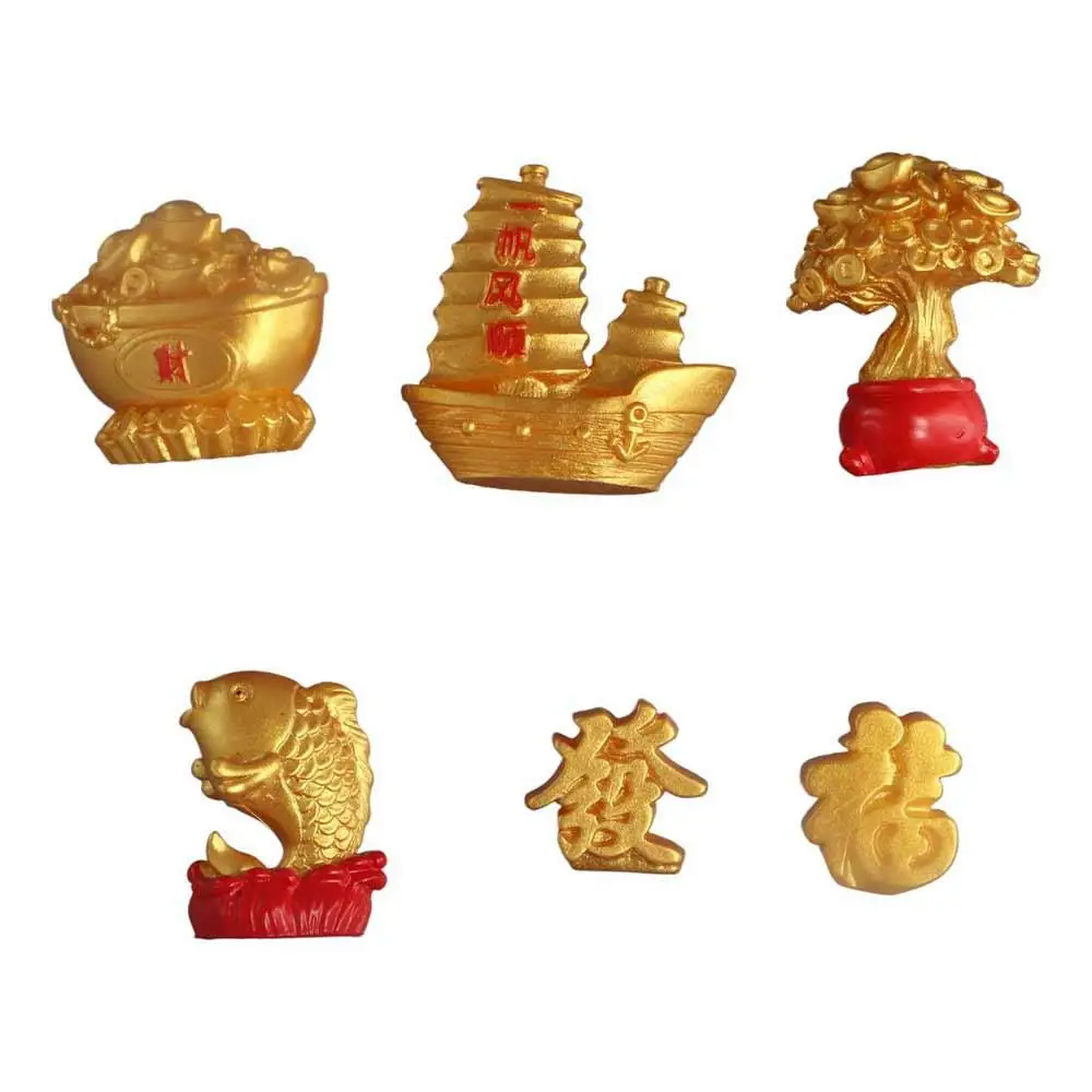 

Figurine Decoration Crafts New Year Decorations Auspicious Ornaments Golden Money Tree Fortune Trinkets Small Ornament