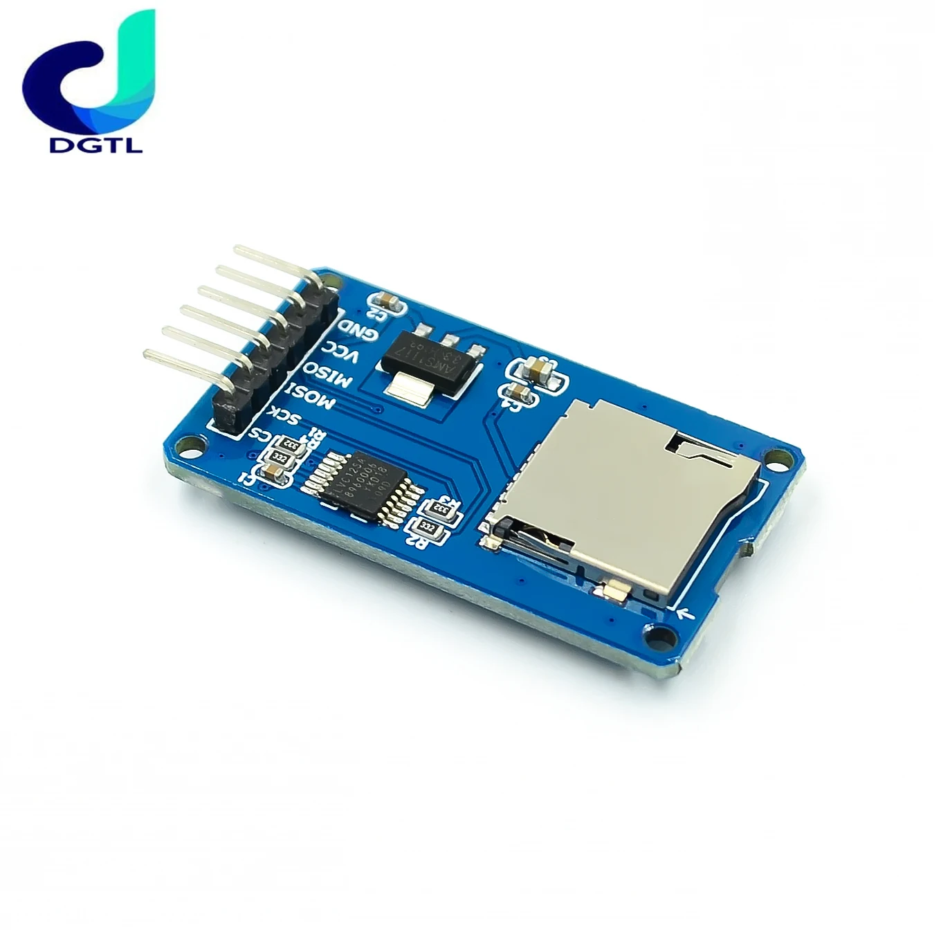 10pcs Micro SD card mini TF card reader-module SPI interfaces with level converter chip