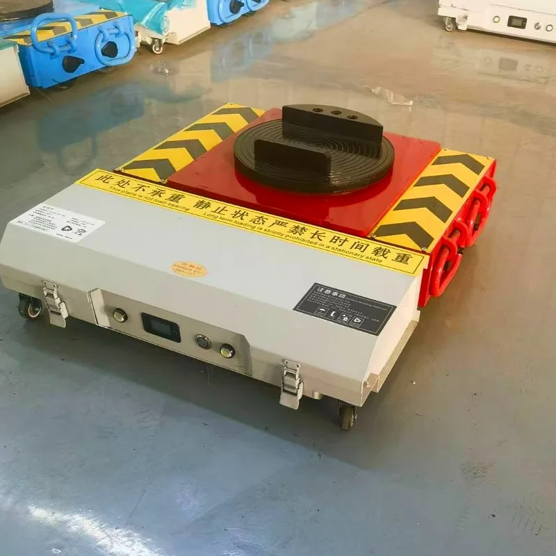 Remote Control Electric Transporter Zero Turn Battery Powered Load Moving Skates 50Ton Capacity Transporter