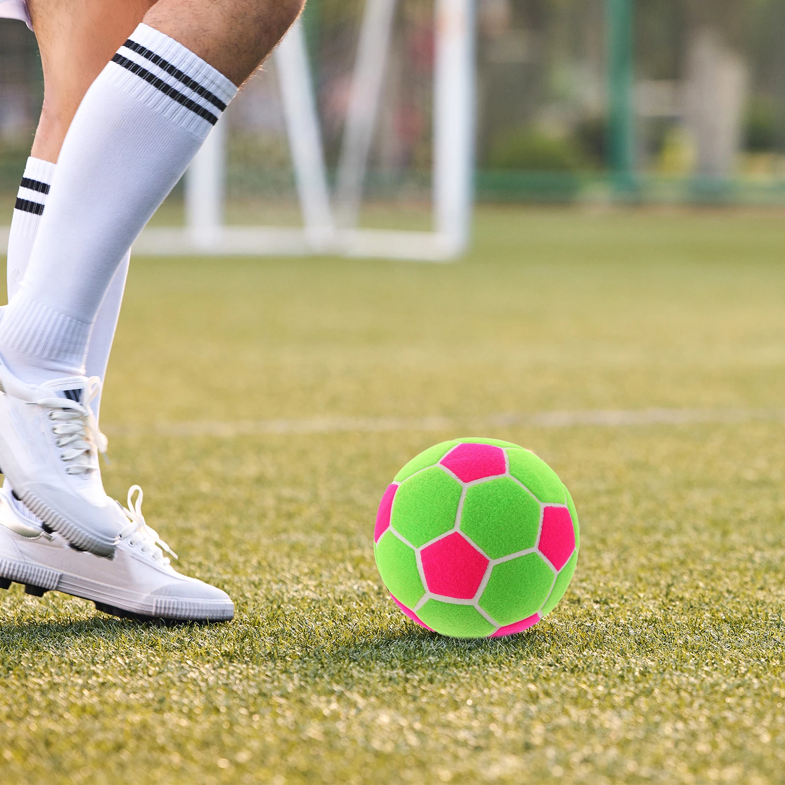 

Sticky Lightweight for Indoor Outdoor Soccer Balls Soft Silent Toy Training Equipment