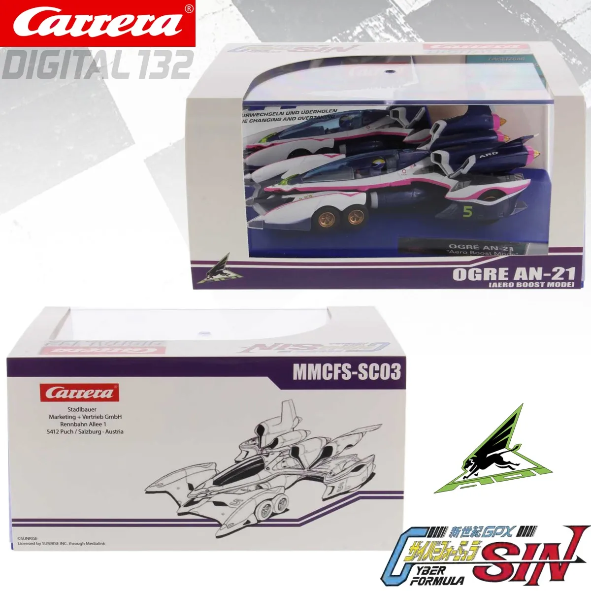 カレラ スロットカー デジタル1/32 31006 新世紀GPX 2022 サイバー