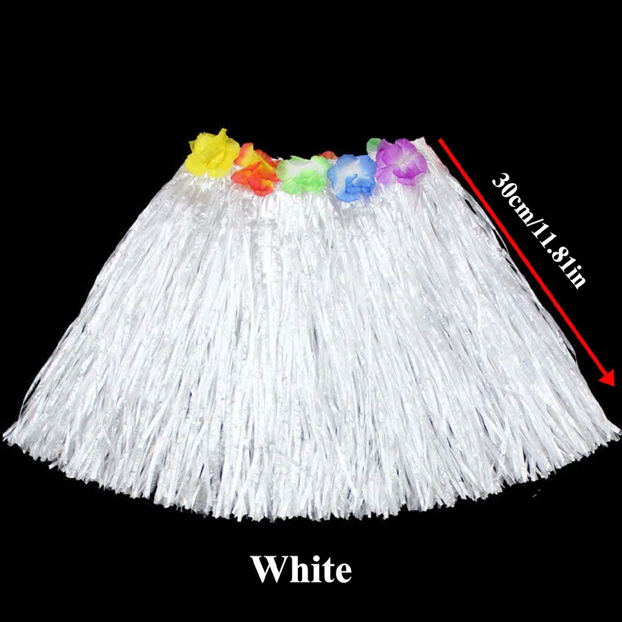 1 قطعة/5 قطعة-هواي حولا تنورة هاواي العشب تنورة الاستوائية هاواي هولا تنورة هاواي هولا تنورة زي الصيف عطلة الشاطئ