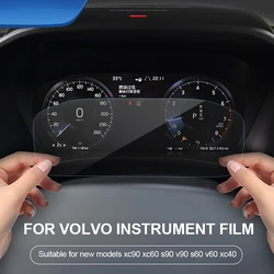 Voor Volvo Xc60 Xc90 S90 V90 Xc40 S60 V60 Interieur Modificatie Pvc Dashboard Film Centrale Controle Display Beschermende Film