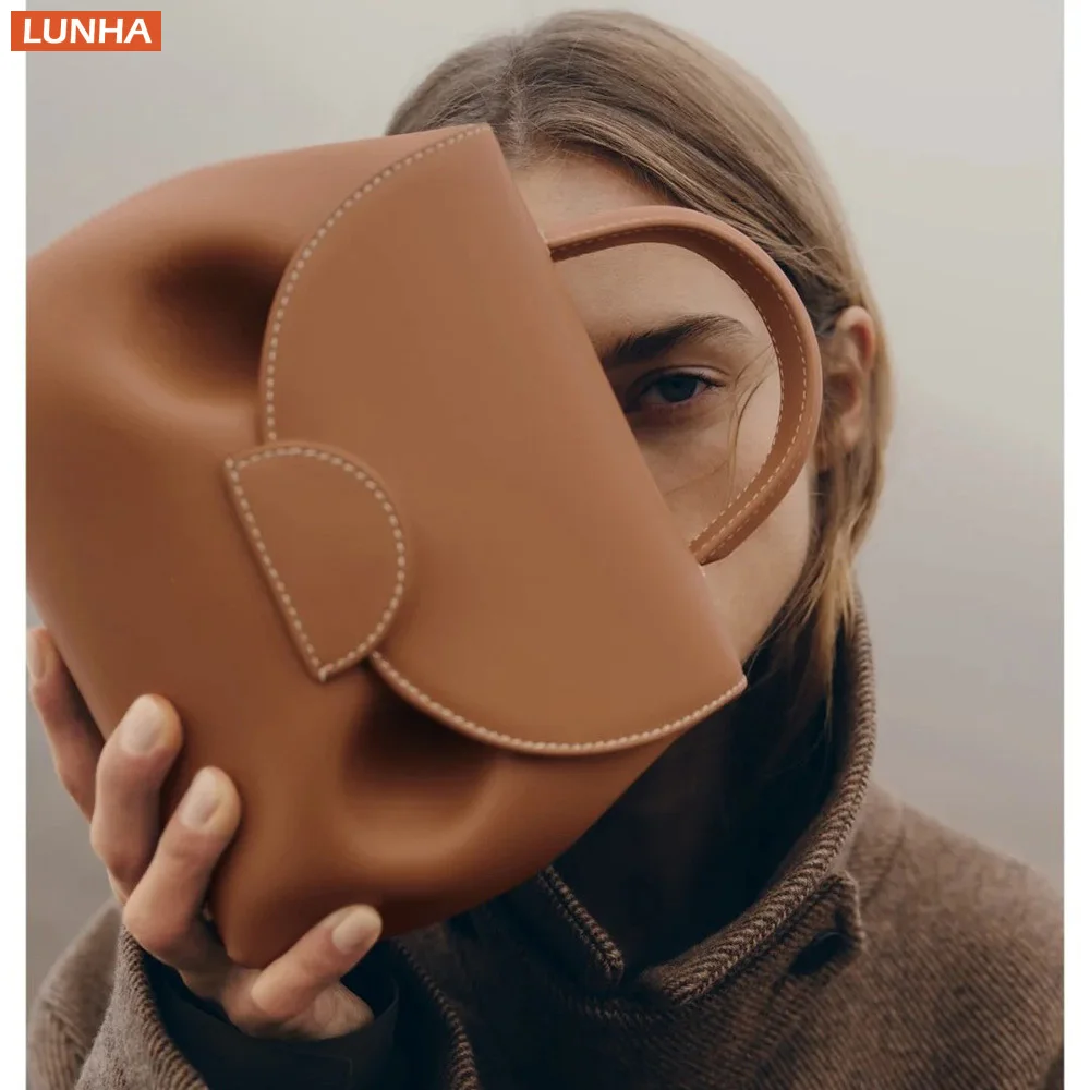 حقيبة يد نسائية sac à bandoulière avec mignon visage de cochon form حقيبة يد علوية مصممة يوميًا فاخرة