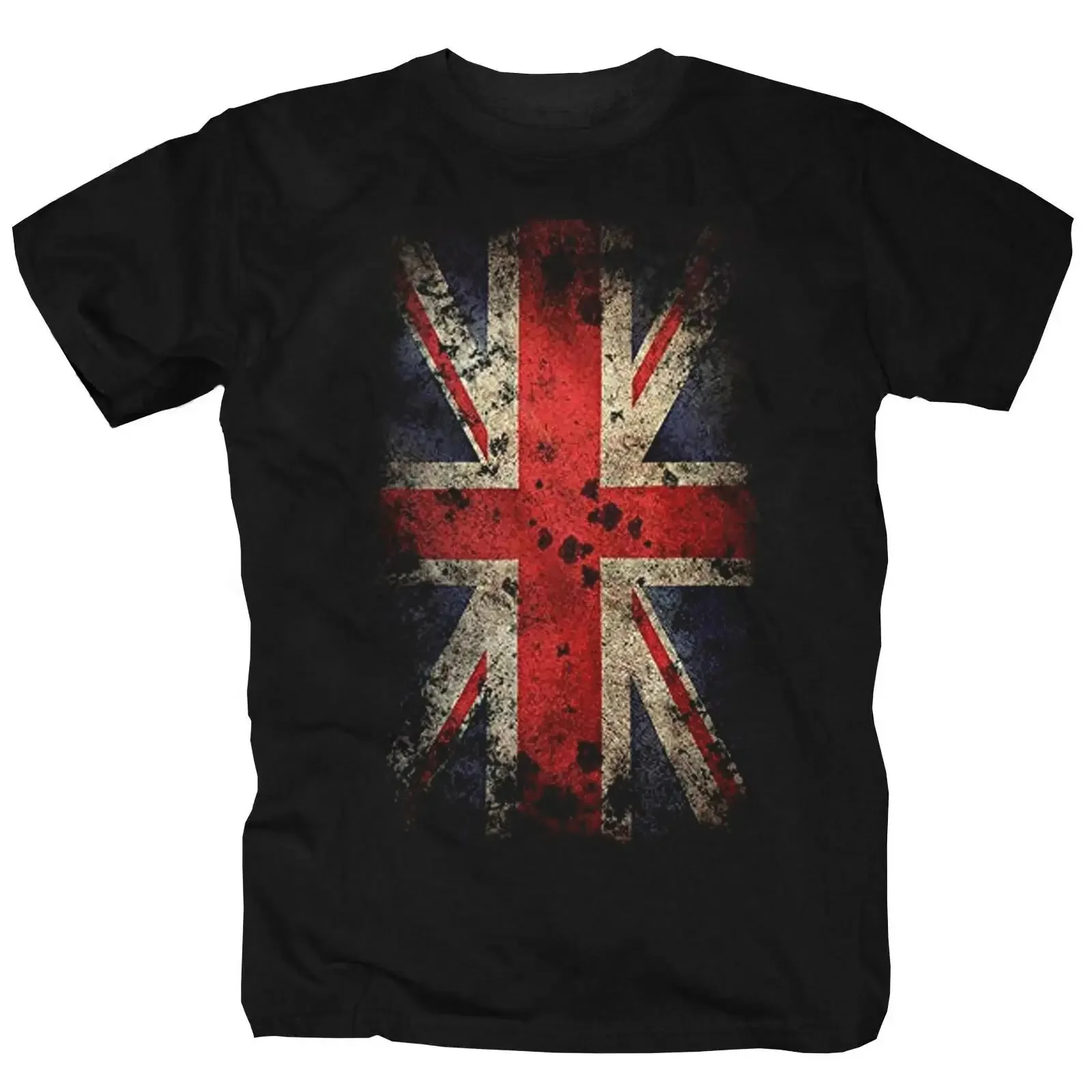 Großbritannien England Union Jack Great Britain UK Flagge Retro T Shirt S 5XL vintage Washed Casual fashion graphic Slightly