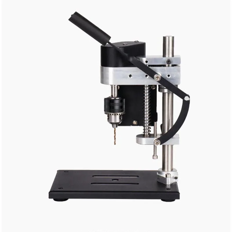 B10 Mini Desktop Bench Drill Stable Base For Small Craft Workshop Continuous Jewelry Hardware Small Parts Drilling Production