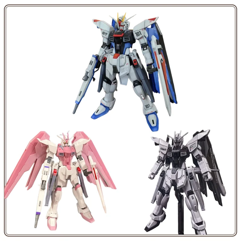 

JMS HG 1/144 ZY-06 Freedom Assault Cherry Blossom Сборная модель Сакура Розовая коллекция Подвижная фигурка Настольный орнамент Игрушка в подарок