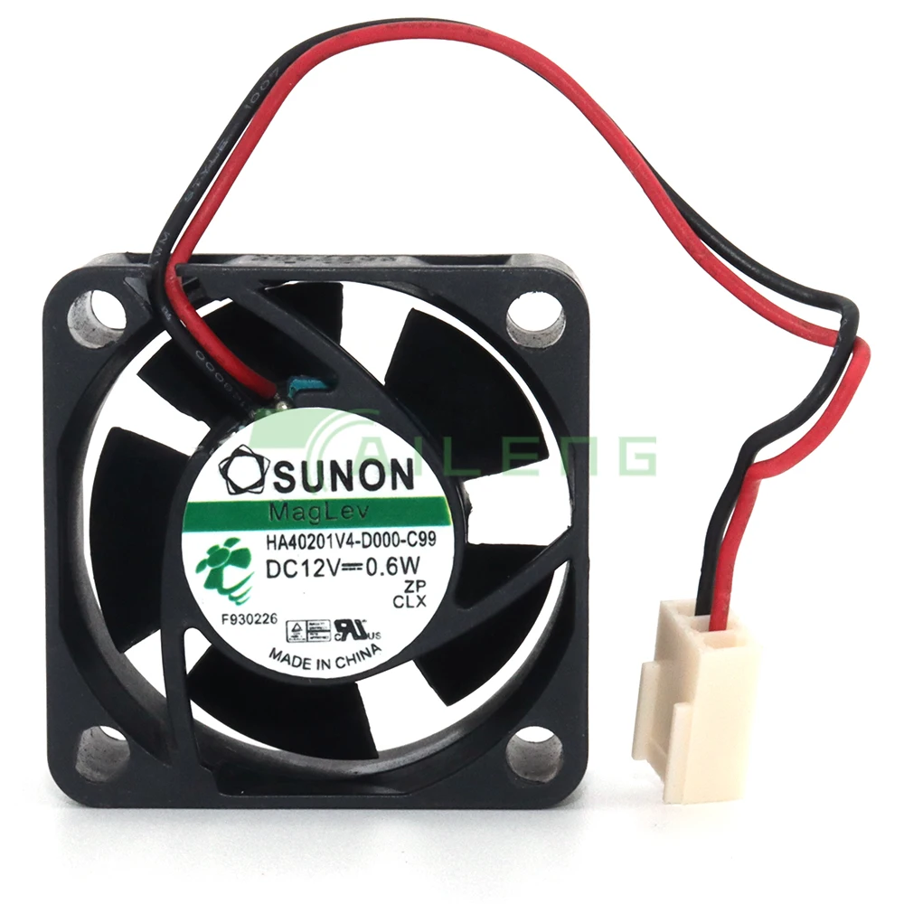 Sunon Maglev Fan HA40201V4-D000-C99 DC12V 0.6w 4020 40 40*40*20MM Server Inverter Power Supply Axial Cooling Fans 3pin