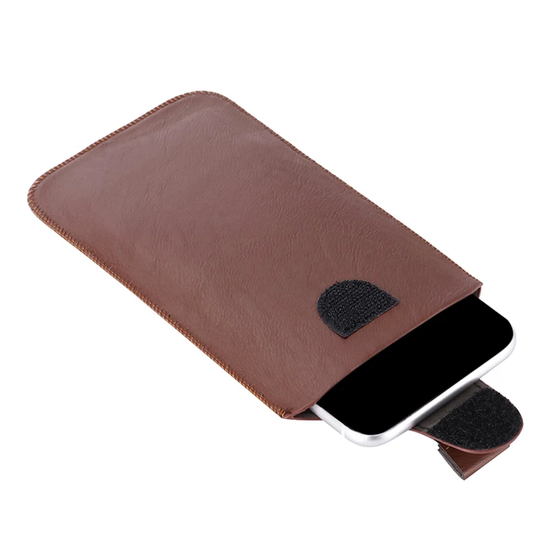 Fashion Quality Leather Small Summer Pouch Hook Design Waist Pack Bag Cigarette Case 6