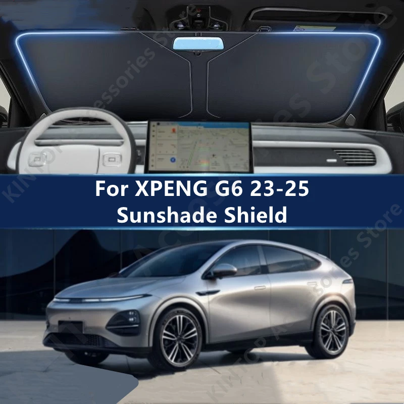 

For XPENG G6 23-25 Sunshade Shield,Sunscreen And Insulation Interior Modification Protection Items Accessories Refit