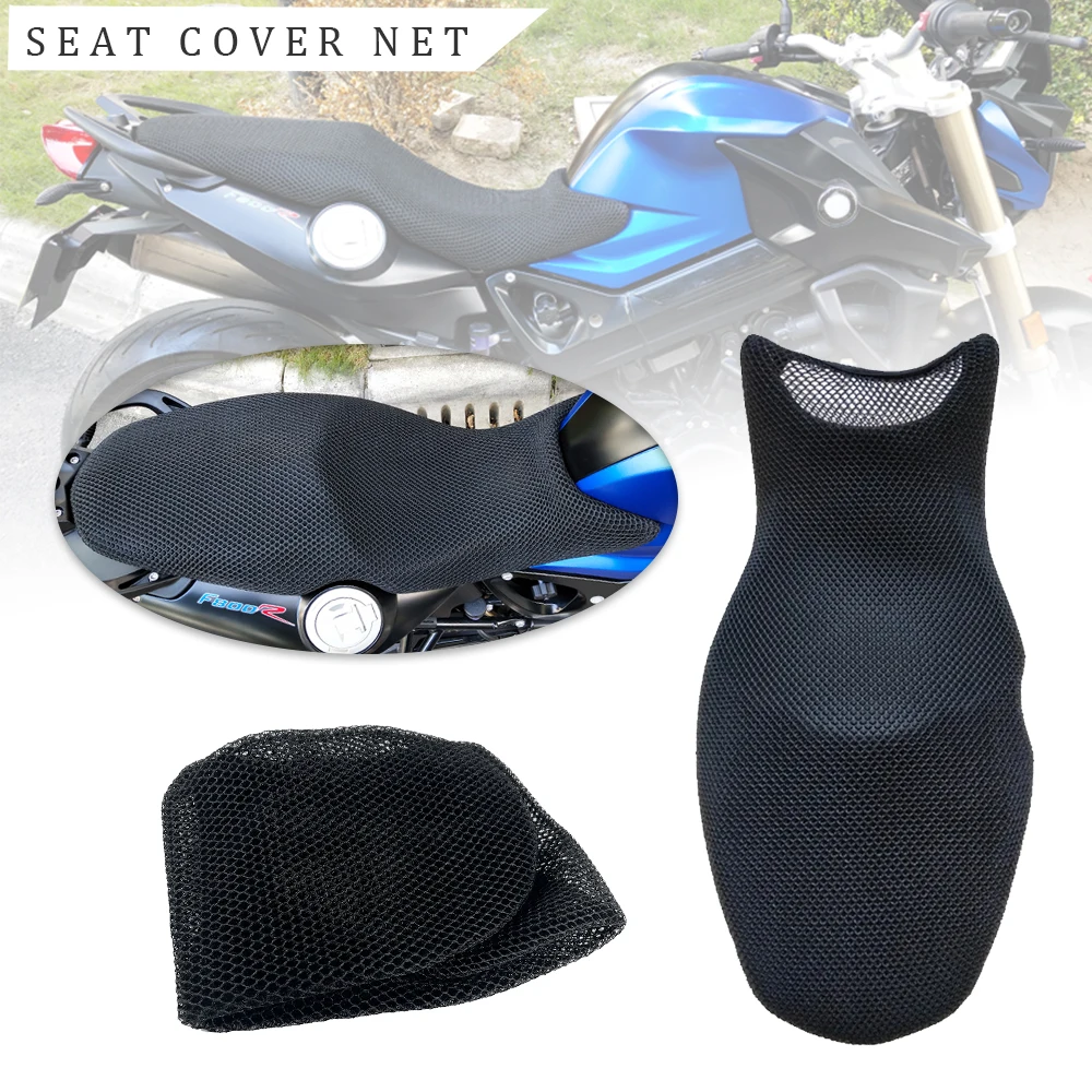 Motorcycle Accessories For BMW F800R F800ST F800S F800GT F800 R S Rear Seat Cowl Cover 3D Mesh Net Waterproof Sunproof Protector