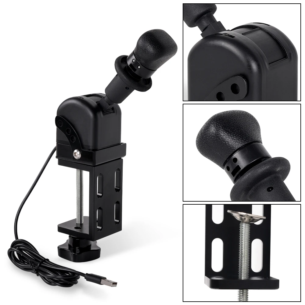 ZS-RACING Sim Racing PC USB Handbrake Racing Game Simulator Air Brake For Logitech G27/G29/G920/G923/Thrustmaster T300RS/GT - Image 5