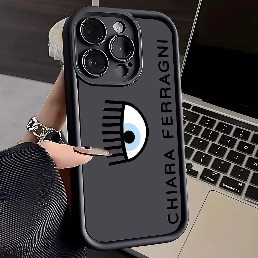 Turkish Lucky Blue Evil Eye Phone Case For IPhone 16 Pro Max 15 Pro 14 Plus 13 12 11 XR XS Max X 7 8 Plus Soft TPU Back Cover