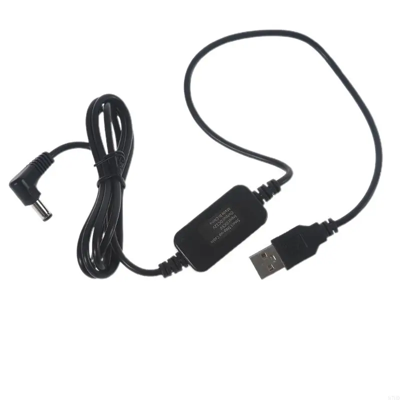 87HD for DC 5V to for DC 12V USB Step Up Converter Cable Cord with for DC Jac