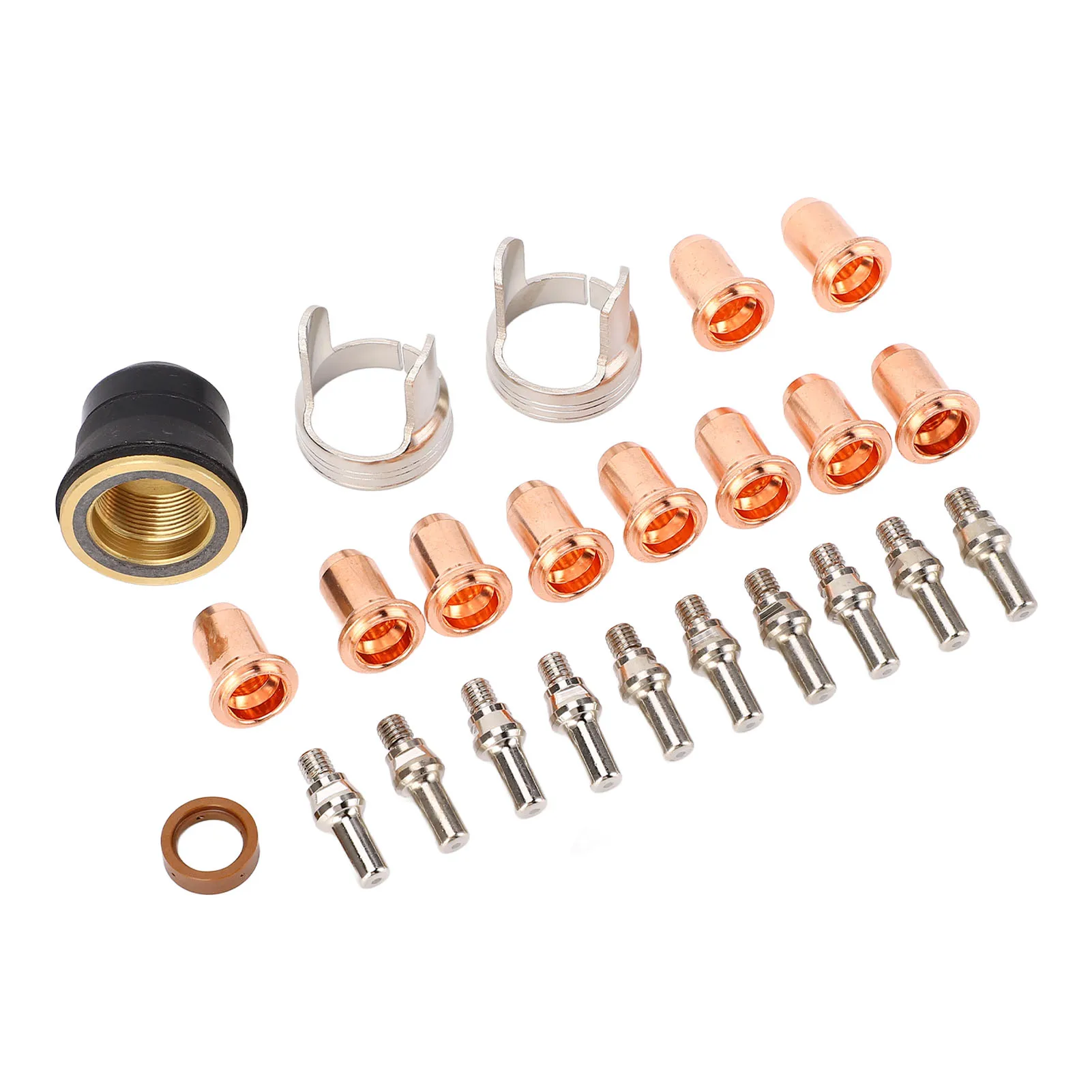 Juego de cubierta de soporte de boquilla de electrodo de punta de cortador de Plasma para YESWELDER CUT 55DS Pro CUT 65DS
