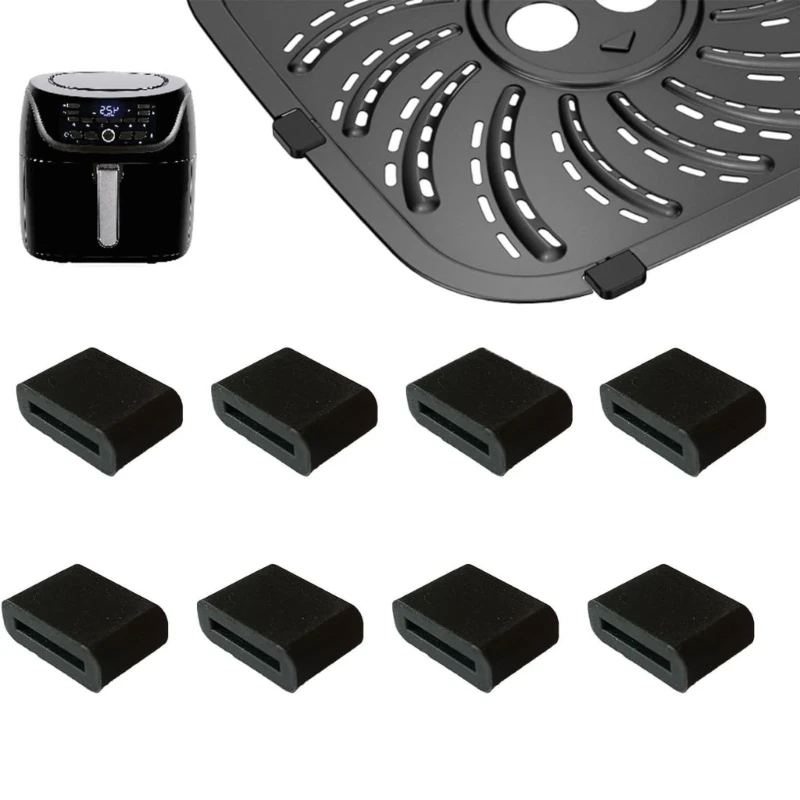 Non Slip Silicone Feet Guards Durable Air Fryer Silicone Bumpers Silicone Covers 918D