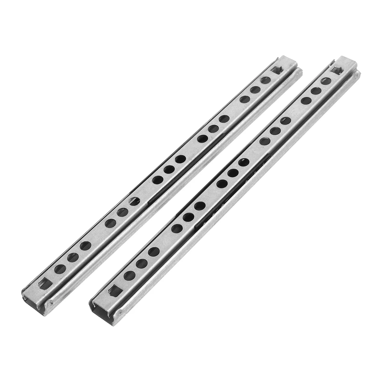 

2pcs Narrow Drawer Slides Ball Bearing Heavy Duty Smooth Quiet Self Close Soft Close Kitchen Trash Can Slider