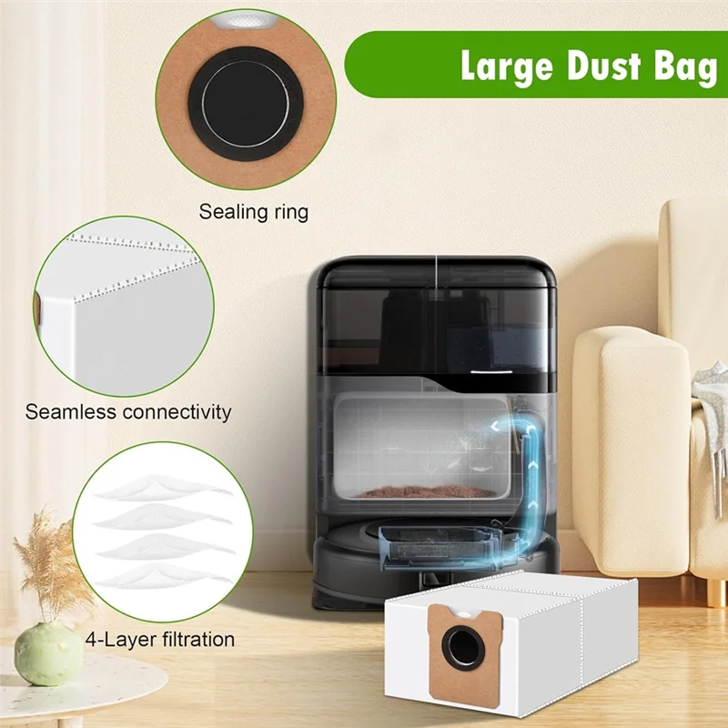 Для Eufy Omni C20 комплект аксессуаров для пылесоса щетка Hepa фильтр швабра тканевый мешок для пыли запасные части для бытовой уборки-A77G