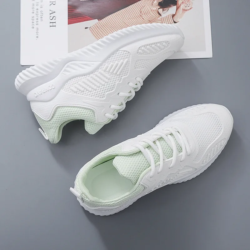 2024 Running Shoes Spring/Summer Sports Women Shoes White Alpha Coconut Casual Mesh Sneaker Breathable Women's Shoes