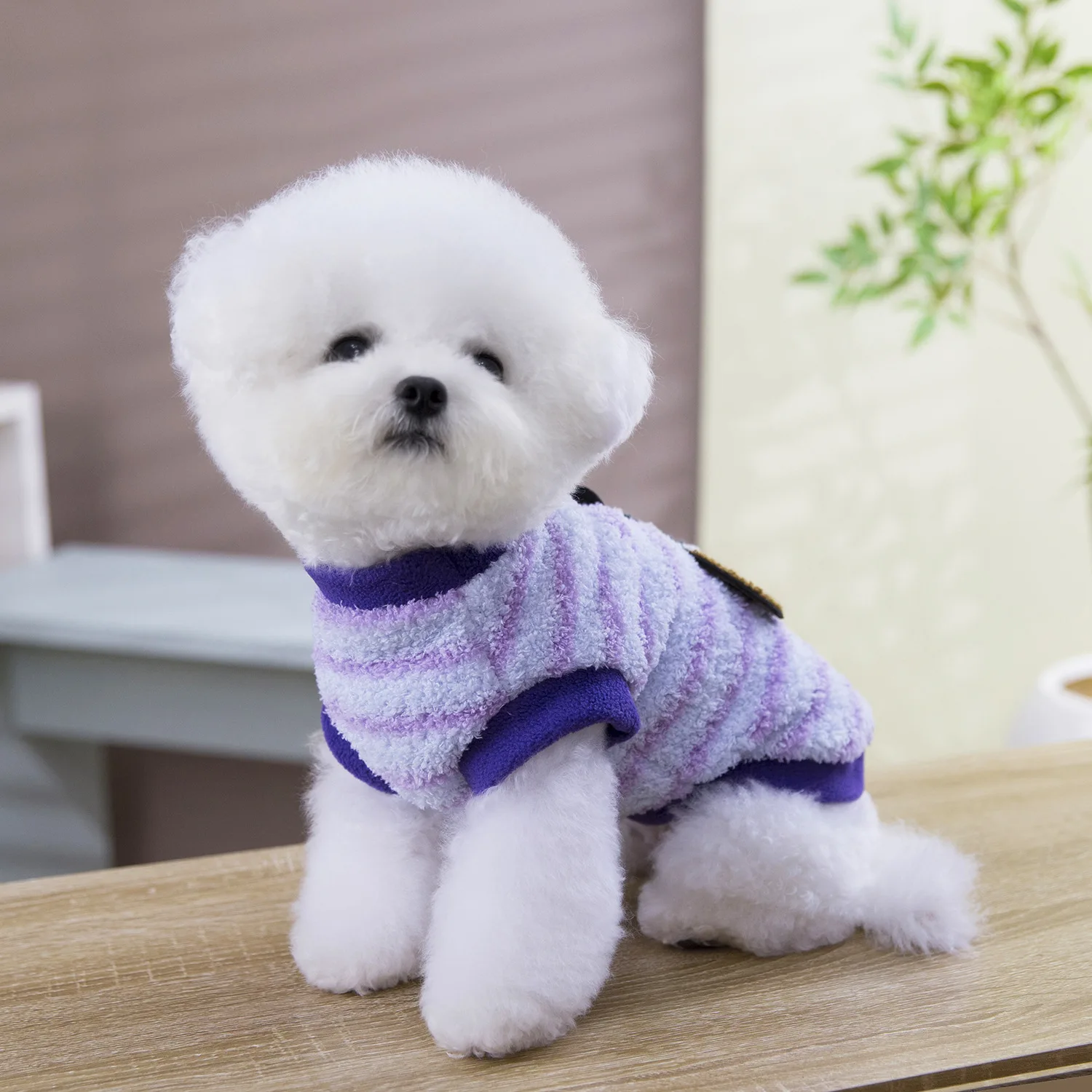 Fleecejacke für Hunde, Hundemantel, Kleidung für Chihuahua, Kleidung für Französische Bulldoggen, Welpen-Sweatshirt, Hundekostüm, Overall, Herbst, Winter – Detail 9