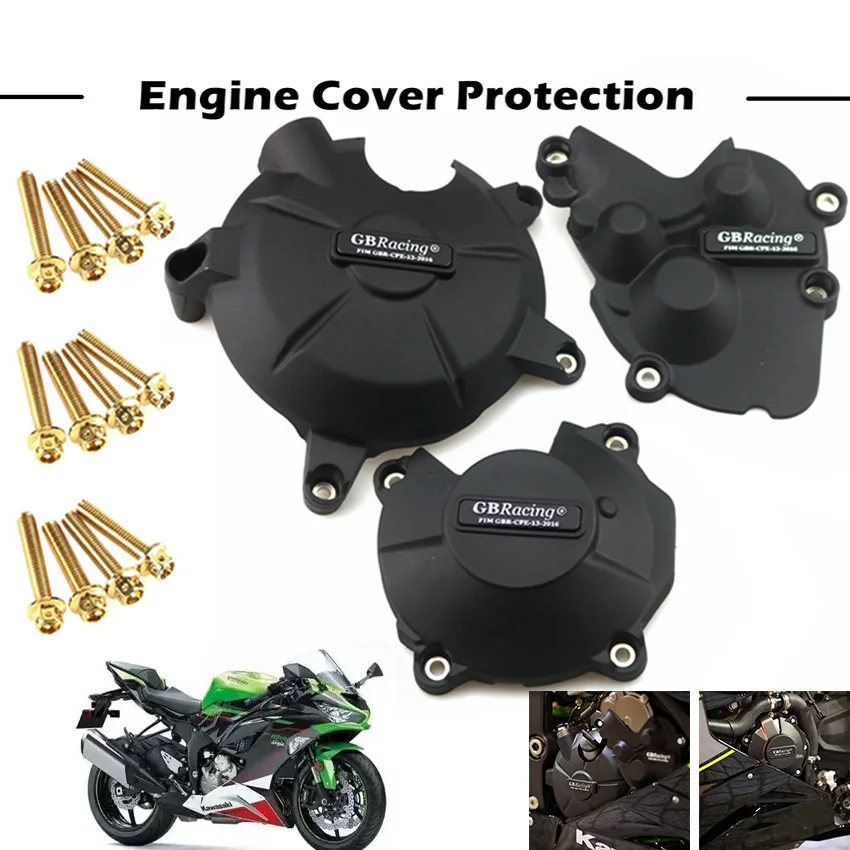 Motorcycles Engine Cover Protection Case For Case GB Racing For KAWASAKI ZX6R 2007 08 09 10 12 13 14 15 16 18 19 2020 2021 2022