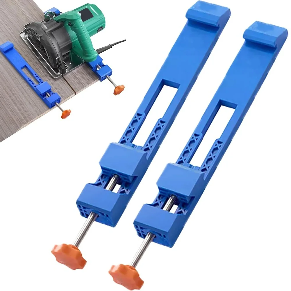 Adjustable Circular Saw Guide Woodworking Edge Guide Positioner Milling Base Clamps Cutting Machine Tool