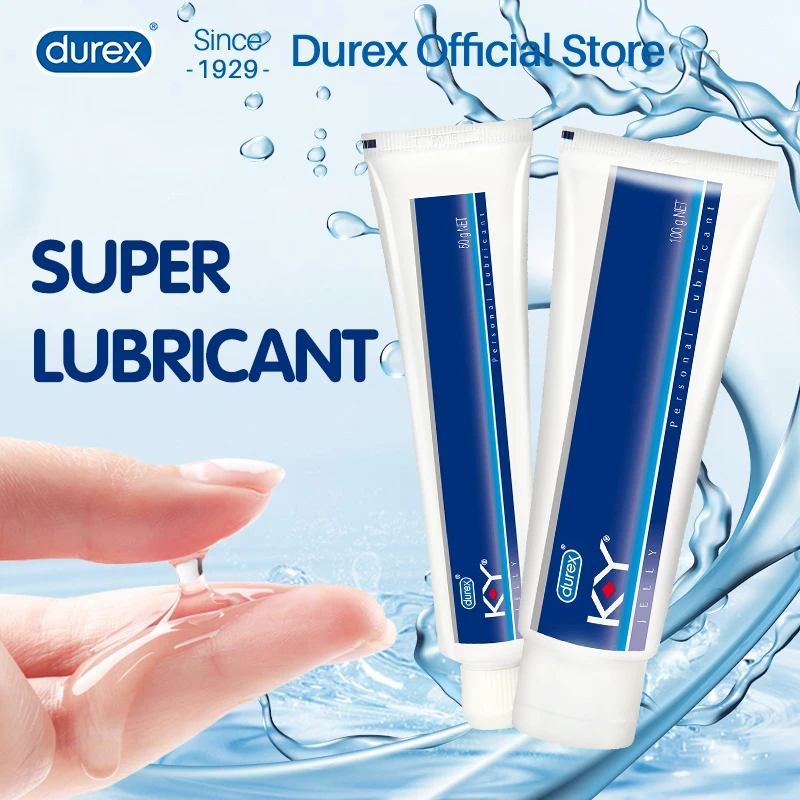 Durex KY Lubricant 50g 100g Water-soluble Relieve Dryness Body Oil Sexual Lubrication Anal Sex Intimate Goods For Adults 18