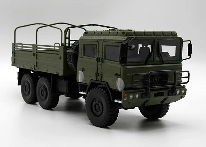 1:24 Scale Diecast Alloy SX2150 Military Off Road Transport Vehicle Toys Cars Model Classics Adult Collection Souvenir Display