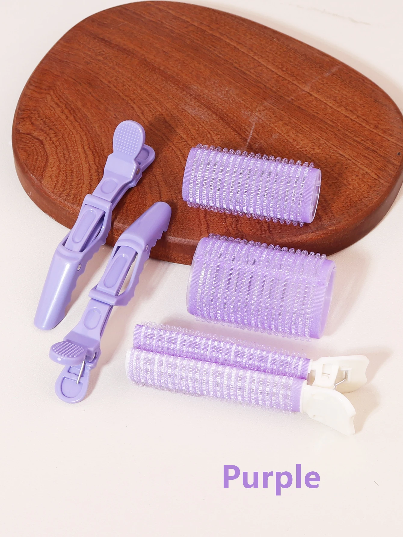 

5pcs/set of curly hair clips fluffy hair roots crocodile hair clips non damaging hairstyle DIY tools Special for real hair wigs