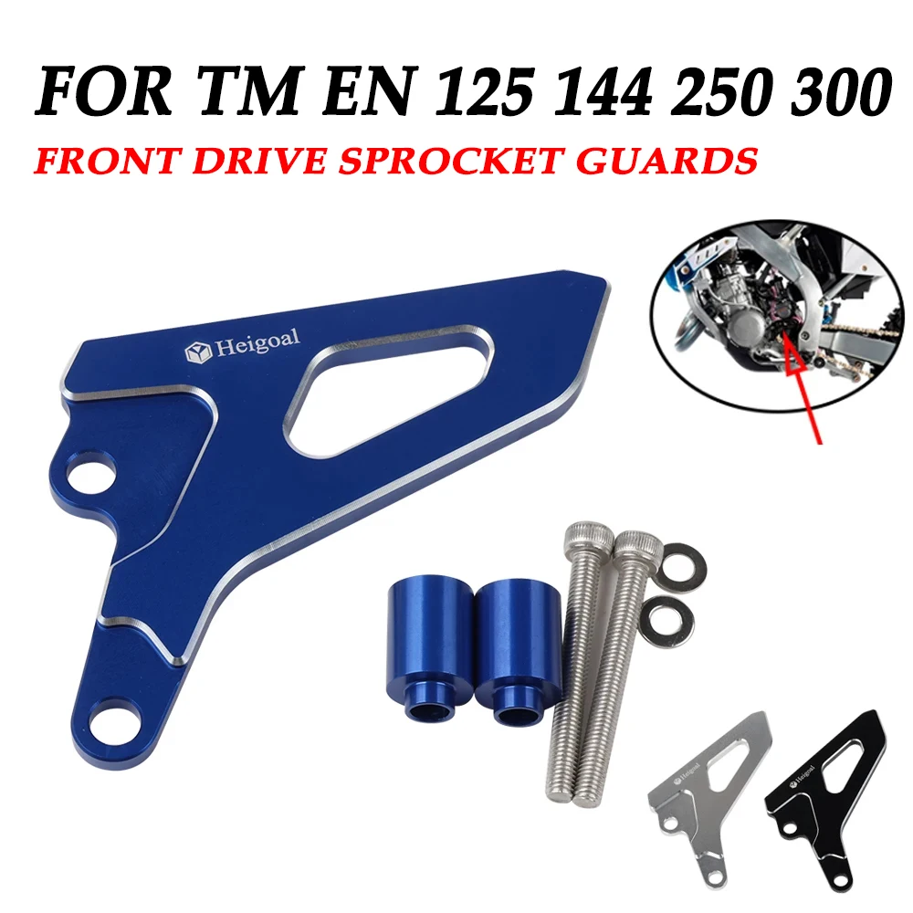 غطاء حماية ضرس للمحرك الأمامي للدراجات النارية ، واقي سلسلة لـ TM MOTO MX 125 250 ، EN 144 ، 300 ، 2018