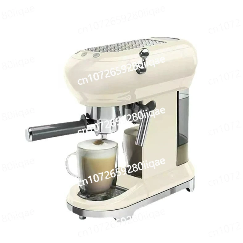 

Coffee Machine ECF01 Retro Espresso Machine Small Home Semi-automatic Compact