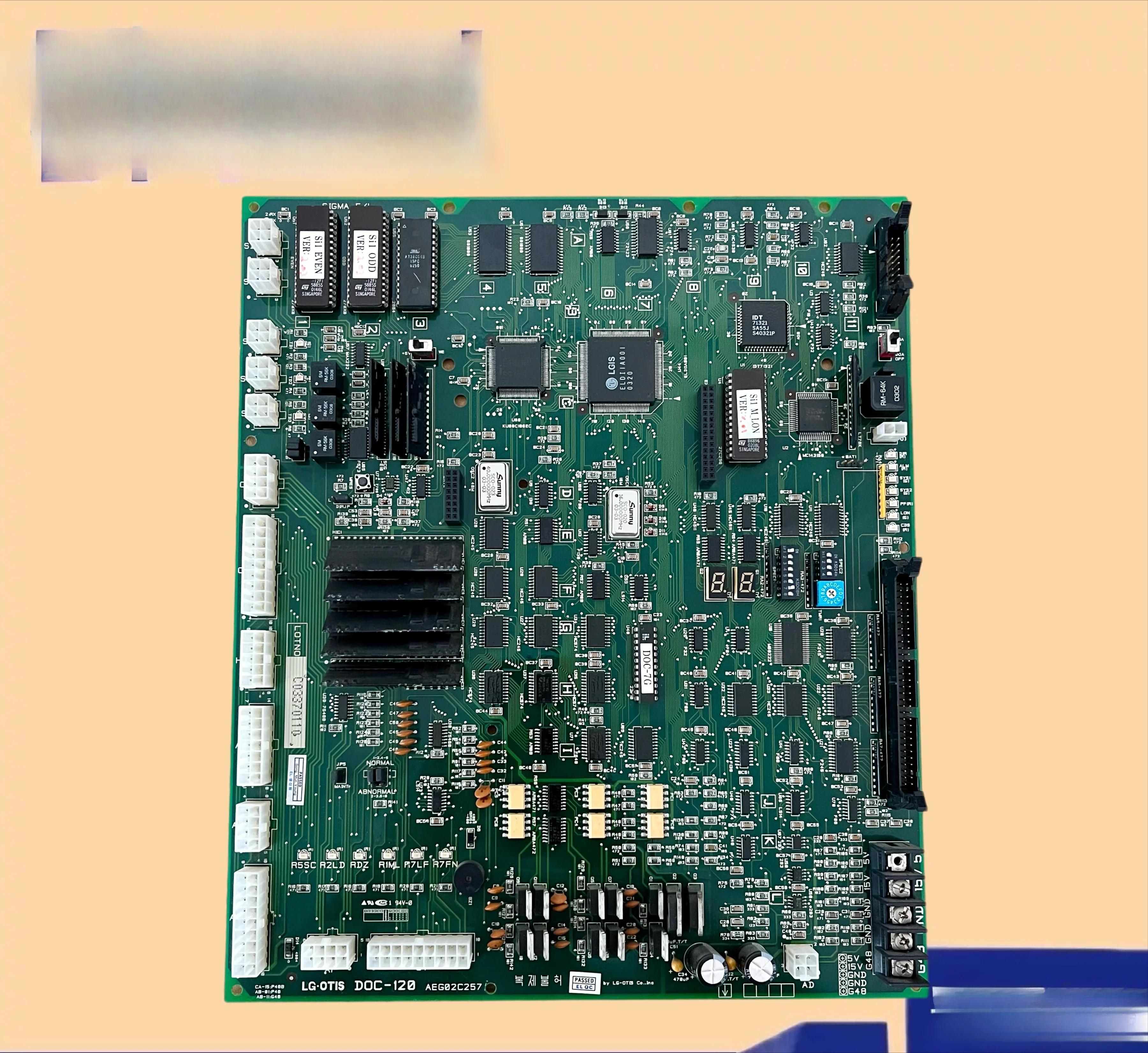 

DOC-120 LG Xingma elevator accessories main board OTIS. LG DOC-130 AEG02C257