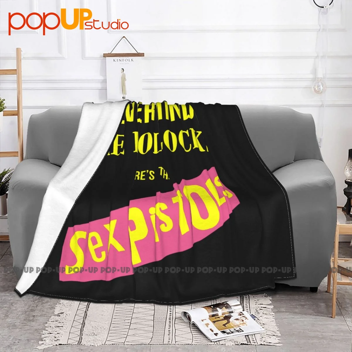 Sex Pistols Never Mind The Blocks Punk Band Blanket Bedding Nap Blanket Machine Washable