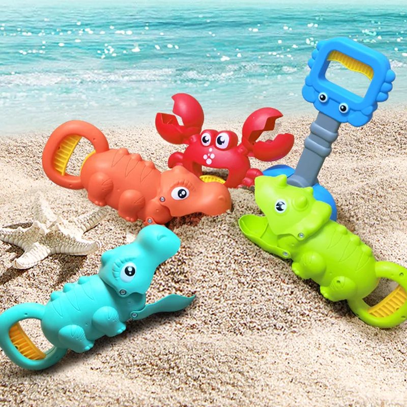 Summer Beach Toys for Children Sand Toys Kids Outdoor Plastic Sand Grabber Toy Claw Scoops for Sand Play Winter Snow Fight Games